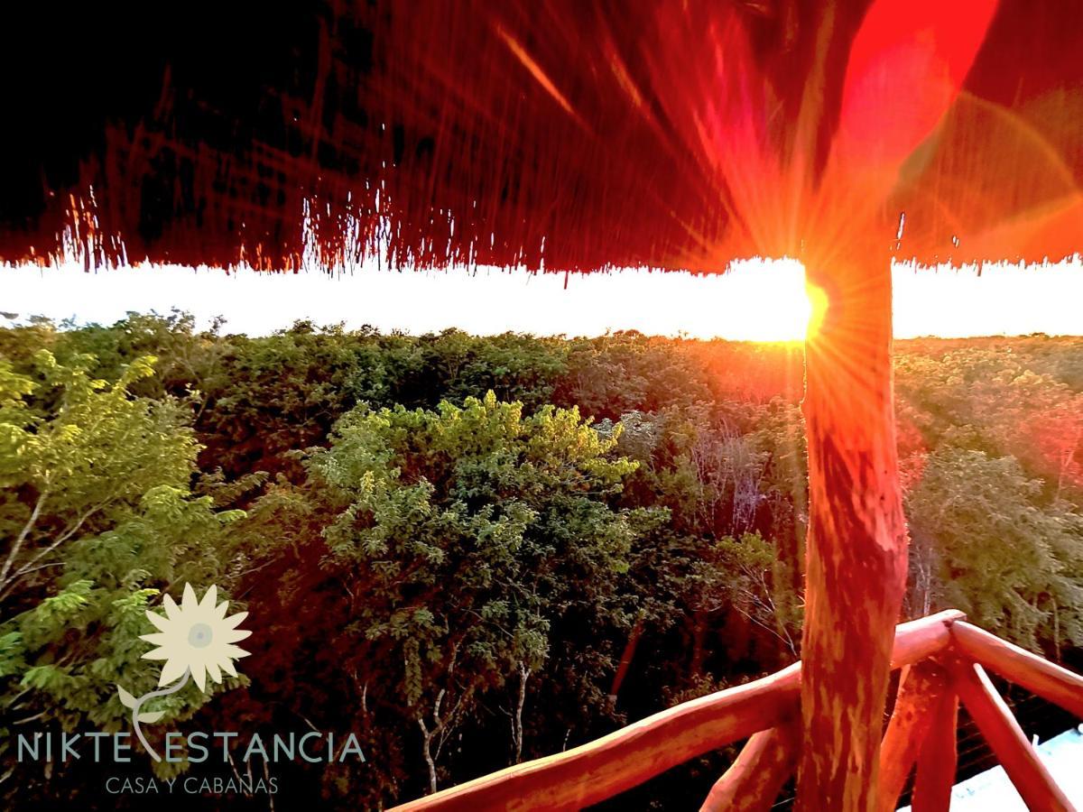 Nikte Estancia Y Jardin Hotell Puerto Morelos Exteriör bild